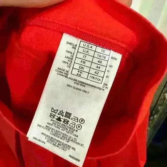 Brooks Brothers NWT pleated skirt Sz 10 - Picture 3 of 7